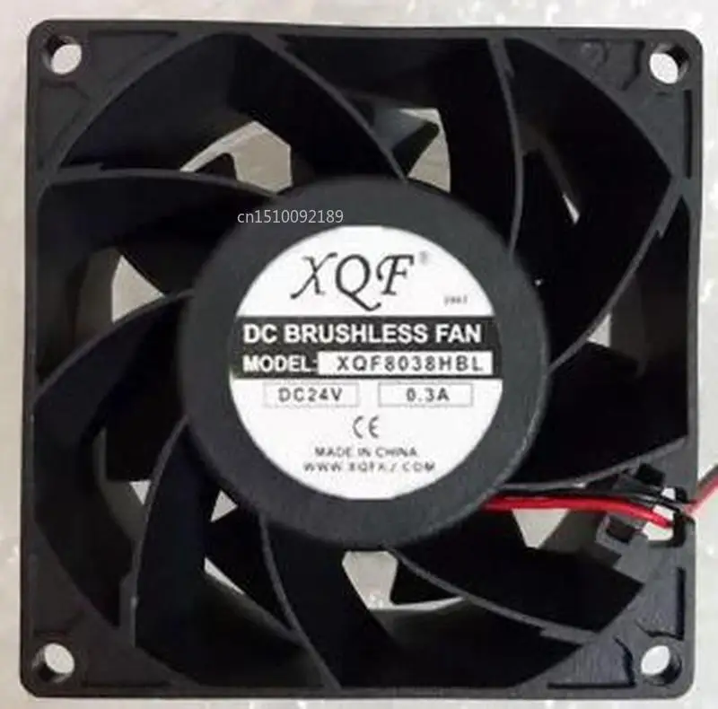Для XQF 8038 8 см XQF 8038HBL 24 В 0.3A высокий объем воздуха инвертор Вентилятор охлаждения