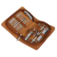 Акриловый Фрезер для ногтей cо шлифовальными комплект 14 шт./компл. Нержавеющая сталь маникюра и педикюра, фрезер машинки для стрижки ногтей, набор для ногтей Уход за лошадьми набор инструментов акриловый Фрезер для ногтей cо шлифовальными комплект