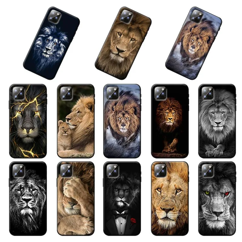 Лев Альфа Мужской Cub для iPhone 7 11 pro max XR X 6S 8 XS MAX 6 plus SE 5S Мягкий силиконовый чехол