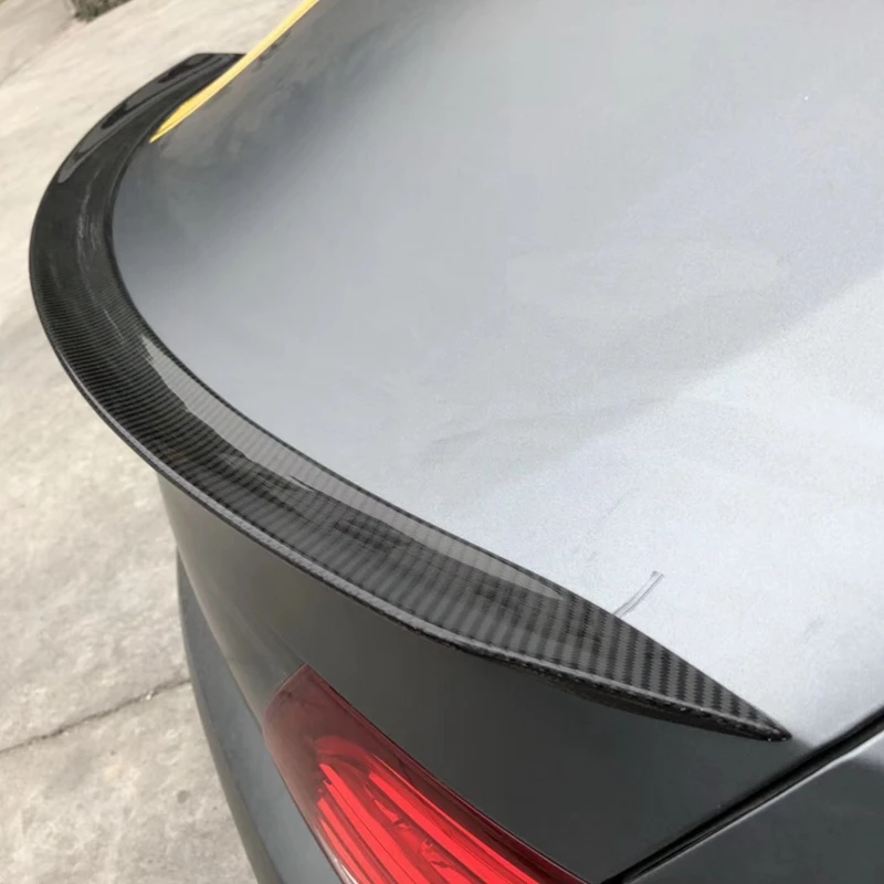 Спойлер из углеродного волокна для Mercedes C Class W205 модель C200 C250 C300 C180 C350 Coupe 2 Door Car 2014 и