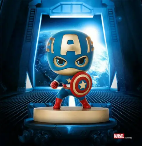 Marvel Мстители Железный человек Капитан Америка латунь фигура кукла дисплей подарок мягкая игрушка косплей Горячая ограниченная Милая Модная креативная