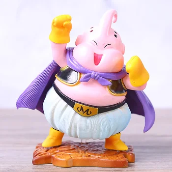 

Dragon Ball Z Majin Boo Buu Initial Forming Lovely Fat Buu Biscuit PVC Action Figure DBZ Goku Fighter Model Toy