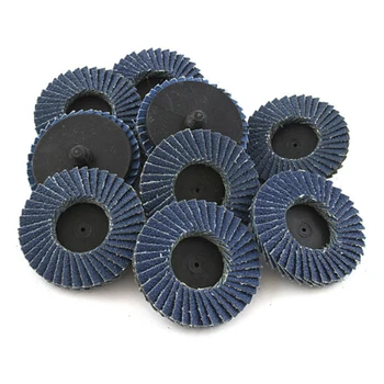 

10pcs Sanding Disc 80 Grits For Finishing Polishing Grinding Rust Paint Steel