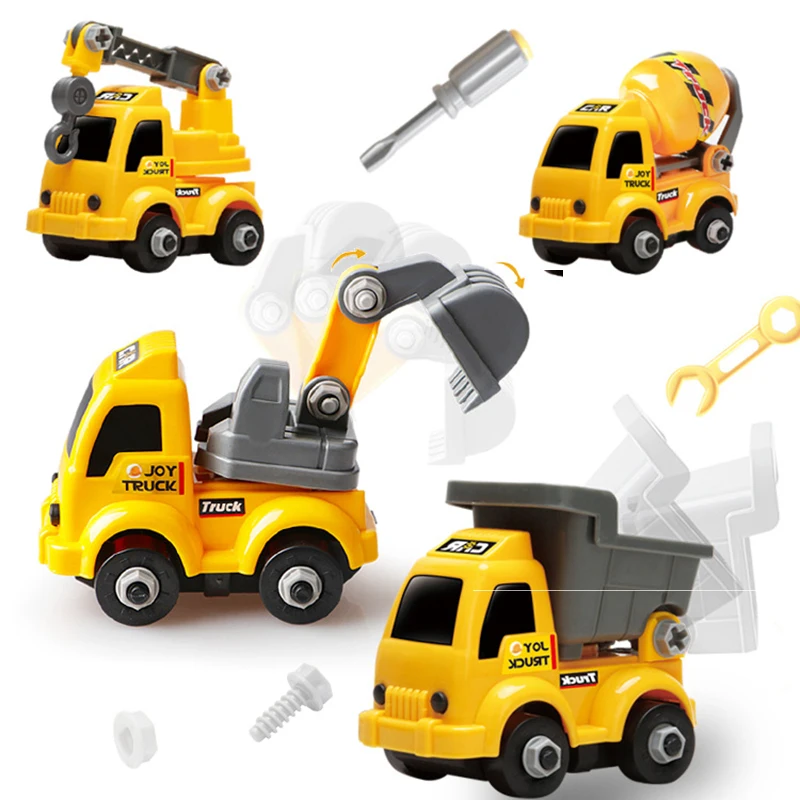 

Simulation Engineering Car Model Detachable Diecast Mini Construction Vehicle Truck Tractor Model Toy Car Kid Children Boy Gift