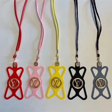 Универсальный силиконовый ремешок для сотового телефона, чехол для телефона, шейный ремешок, ожерелье, слинг для смартфона, ремешок для всех телефонов