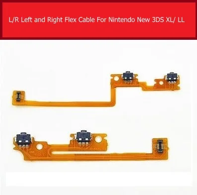 Левый и правый LR R/L наплечный триггер Кнопки Переключатель гибкий кабель для nintendo New 3DS XL LL Flex запасной ленточный кабель Ремонт