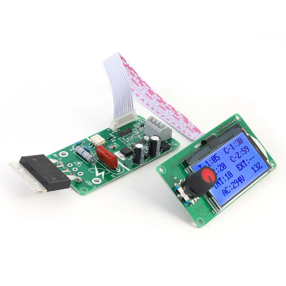 100 A LCD Digital Double Pulse encoder Spot Welder machine Time Control sanglier S1C7 100 A LCD Digital Double Pulse encoder Spot Welder machine Time Control sanglier S1C7