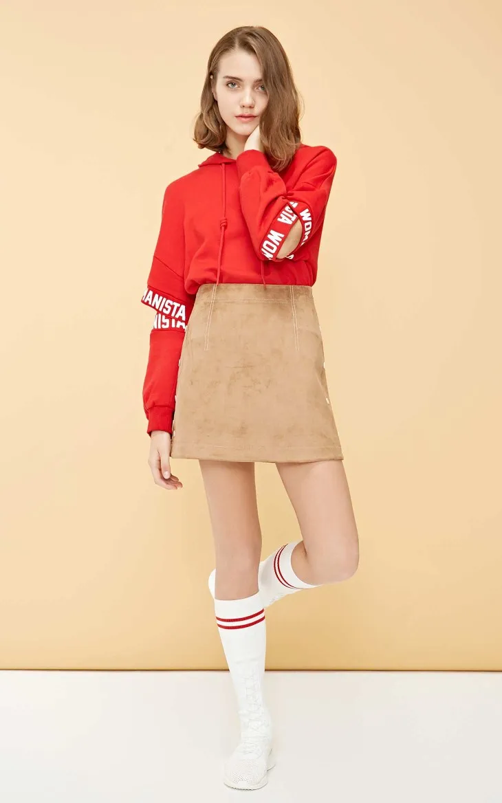 Vero Moda Женская мини-юбка с декоративными пуговицами и высокой посадкой | 319116513