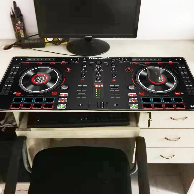 XGZ популярный DJ ручной привод Скорость Pad мышь Notbook компьютер большой коврик мыши с фиксируемым краем игровой коврик для мыши геймер для CSGO XXL