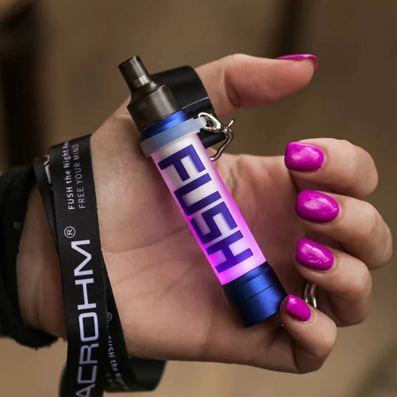 

In Stock!! Acrohm Fush Nano Pod System Kit 11W 550mAh 1.5ml Pod Cartridge MTL DTL Electronic Cigarette Vape Pen Kit