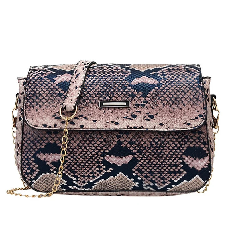 

Handbags Versatile Bags for Women Fashion Snakeskin Pattern Shoulder Handbag Casual Shoulder Messenger Bag