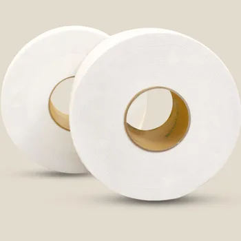 

2 Roll Top Quality Jumbo Roll Toilet Paper 3-Layer Native Wood Soft Toilet Paper Pulp Home Rolling Paper Strong Water Absorption