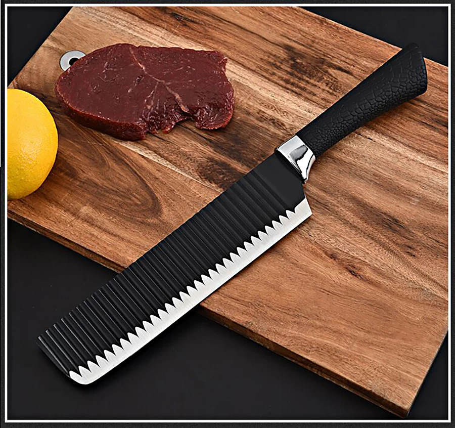 GMT10 набор из 6 штук, японский кухонный нож, дамасский нож, нож для шеф-повара сантоку, индивидуальная печать логотипа, Подарочный нож