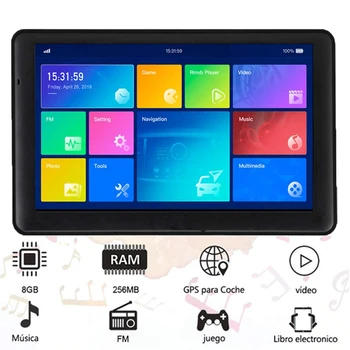 

7 inch car GPS navigator Navitel FM Bluetooth 256MB AndroidNavigation satellite navigation car GPS Navigator car accessories lat