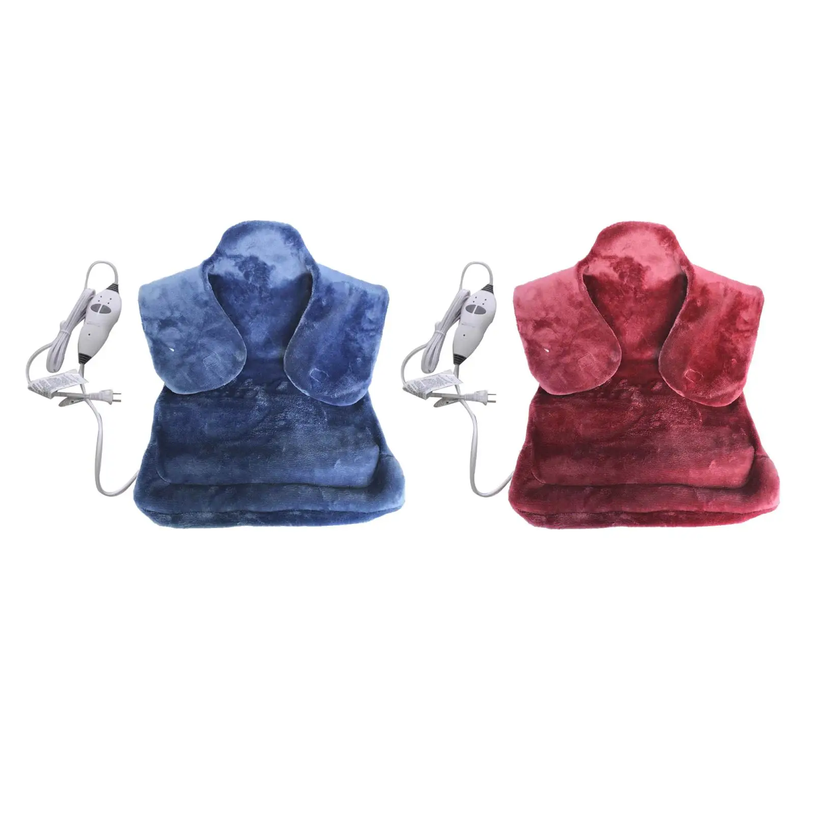 Wearable Electric Heating Pad for Neck and Shoulders, Heating Pad for Back Pain with Auto Off, 3 Temperature Settings