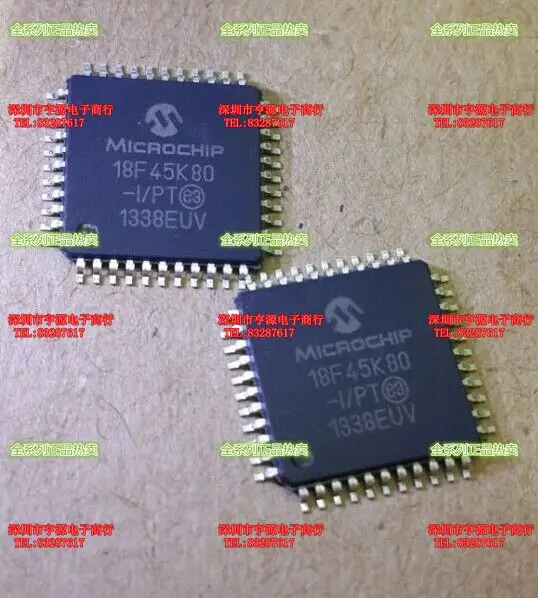 

5pcs/lot PIC18F45K80 PIC18F45K80-I/PT