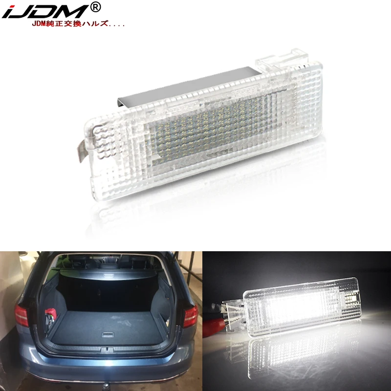 For Volkswagen Tiguan Mk1 5N Mk2 AD1 Allspace Bright White LED Interior  Boot Trunk Luggage Compartment Light Lamp