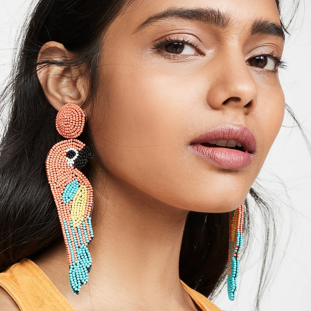 

2019 New Letter Dangle Earrings Women Wedding Simulation Pearl Heart Stars Fashion Statement Boho Drop Jewelry Gift Wholesale