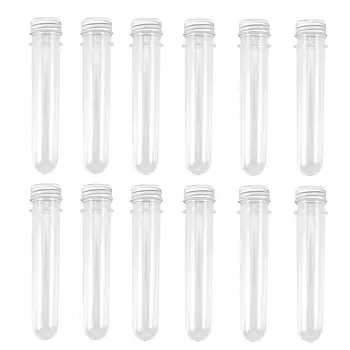 

12 Pcs Sub-bottle Empty Multifunctional PET Plastic Clear Tube Lotion Containers for Home Travel Bar