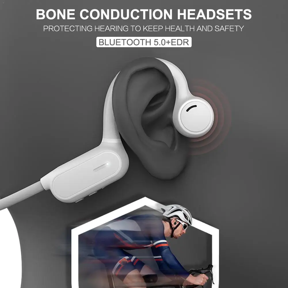 Bluetooth спортивные наушники беспроводные 3D стерео гарнитуры костная проводимость для OPENEAR Solo модель работает музыка