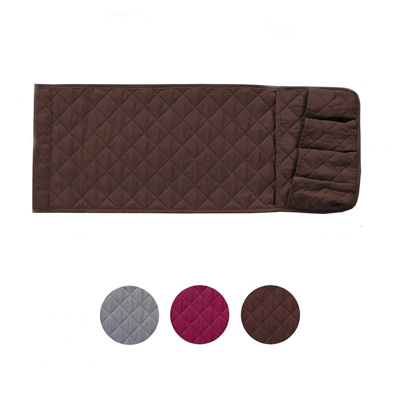 

Hot Sale Non-Slip Couch Sofa Chair Armrest Organizer With 5 Pockets For Phone, Book, Magazines, Tv Remote Control, 2 Packs