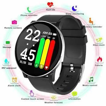 

W8 Sport bluetooth Smart Watch Heart Rate Oxygen Blood Pressure Tracker Fitness T4C5