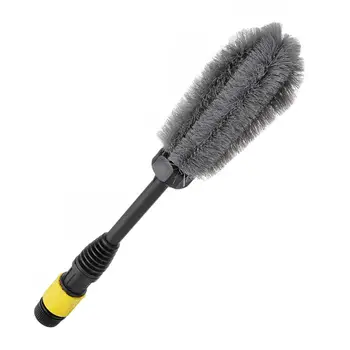 

GISAEV 1PC 380mm Car Wheel Brush Tire Rim Washing Tool grey brush for Vehicle Tyre Cleaning for car home kitchen Care Accessorie