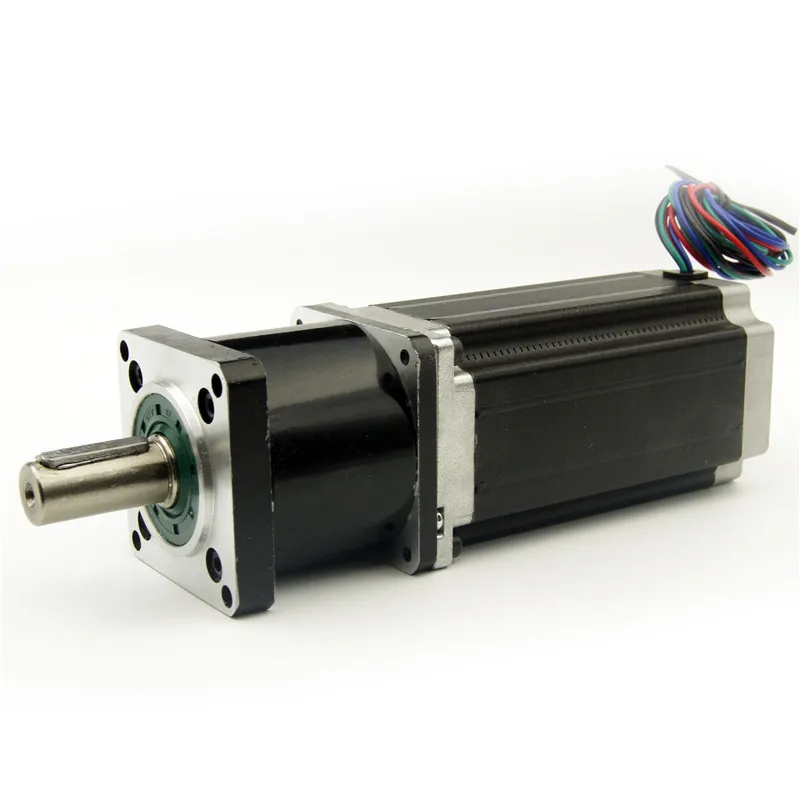 

NEMA23 stepper motor 3.0NM with Planetary gearbox 4:1/5:1/10:1/16:1/20:1/25:1/40:1/50:1/100:1 reducer ratio Motor length 115mm