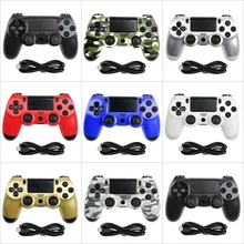 Проводной игровой контроллер для PS4 контроллер для Playstation 4 для Dualshock Вибрационный джойстик геймпады для Play Station 4