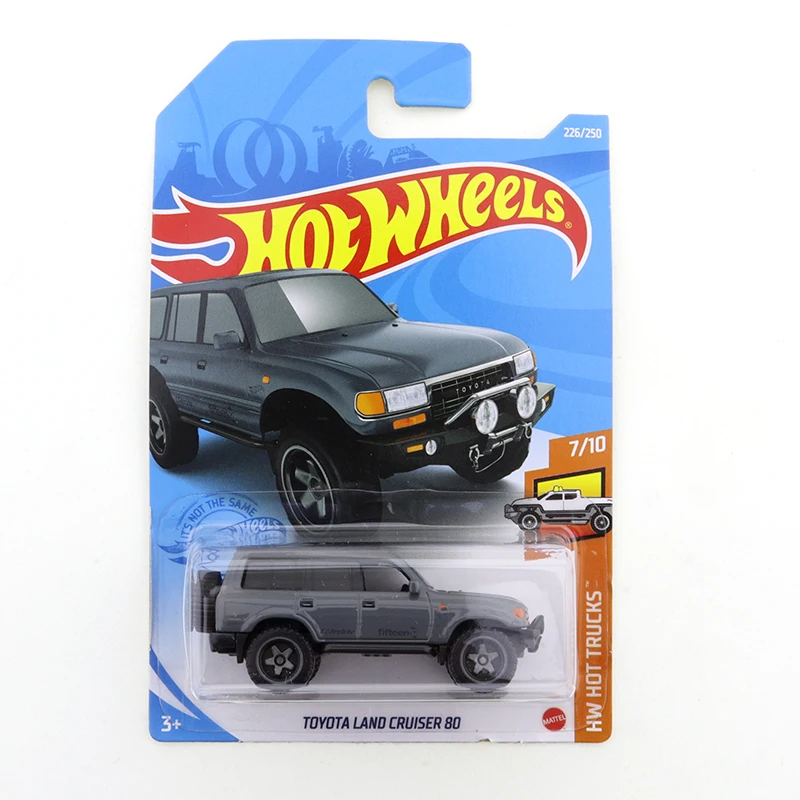 2021-226 Hot Wheels TOYOTA LAND CRUISER 80 Mini Alloy Coupe 1/64 металлическая модель автомобиля детские