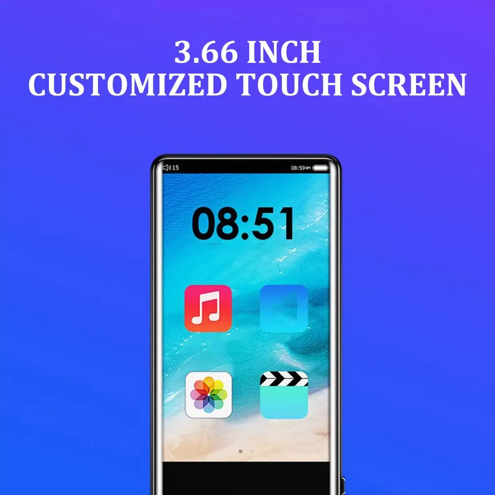 C18 Полноэкранный сенсорный Mp5 Walkman студенческий Mp4 качество звука без потерь Mp3 ультратонкий Mp6 удобный Walkman