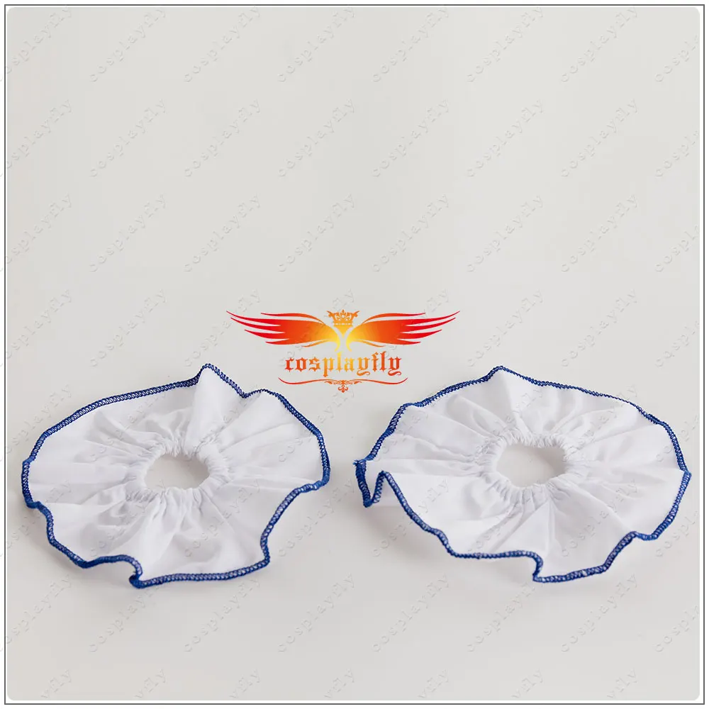 LoveLive!SunShine!! Aqours Mijyuku 6th Anniversary  Kurosawa Ruby Cosplay Costume Custom White Dress Skirt Hairpin Cosplay Wig (7)