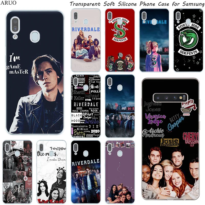 Мягкий ТПУ чехол Riverdale South Side Serpents для телефона Samsung Galaxy A32 A51 A71 A41 A31 A21S A11 A50 A70 A12 A20e A40
