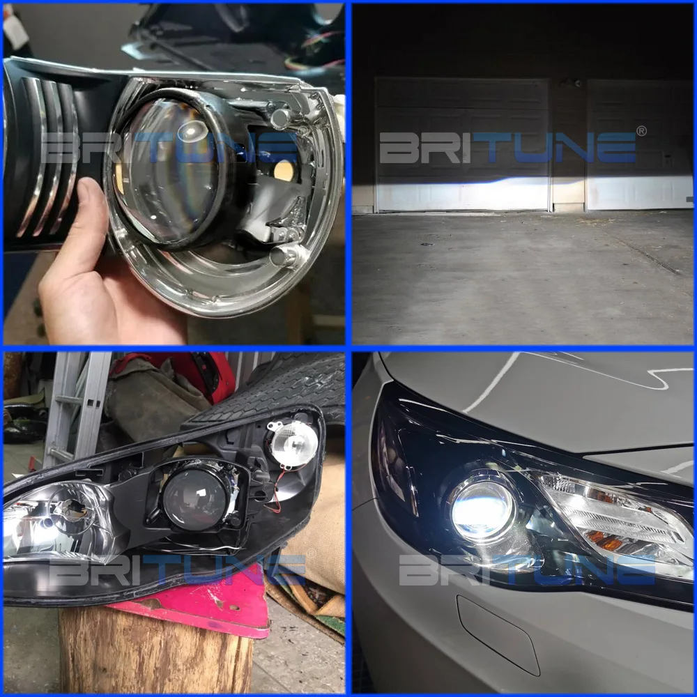 Auto Objektiv D2S Projektor Ersetzen Für BMW E46 ZKW Scheinwerfer Tuning  DIY 3,0 zoll Q5 Bi-xenon Nachrüstung Lichter zubehör Ersetzen - AliExpress