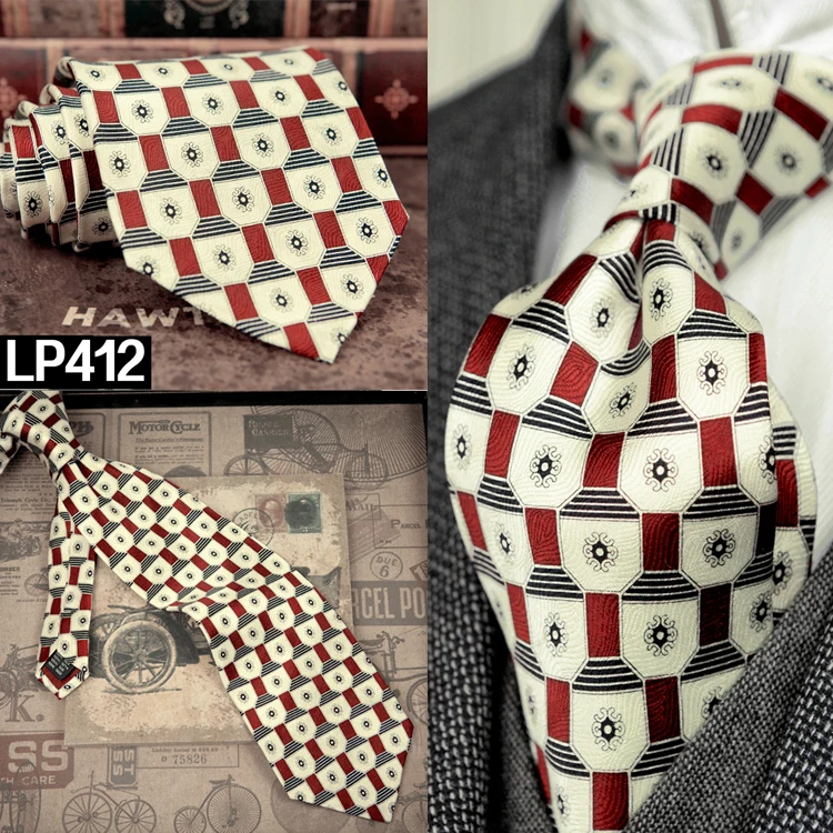 Классические разноцветные мужские галстуки с геометрическим рисунком Пейсли, шелк,, уникальные, ручная работа
