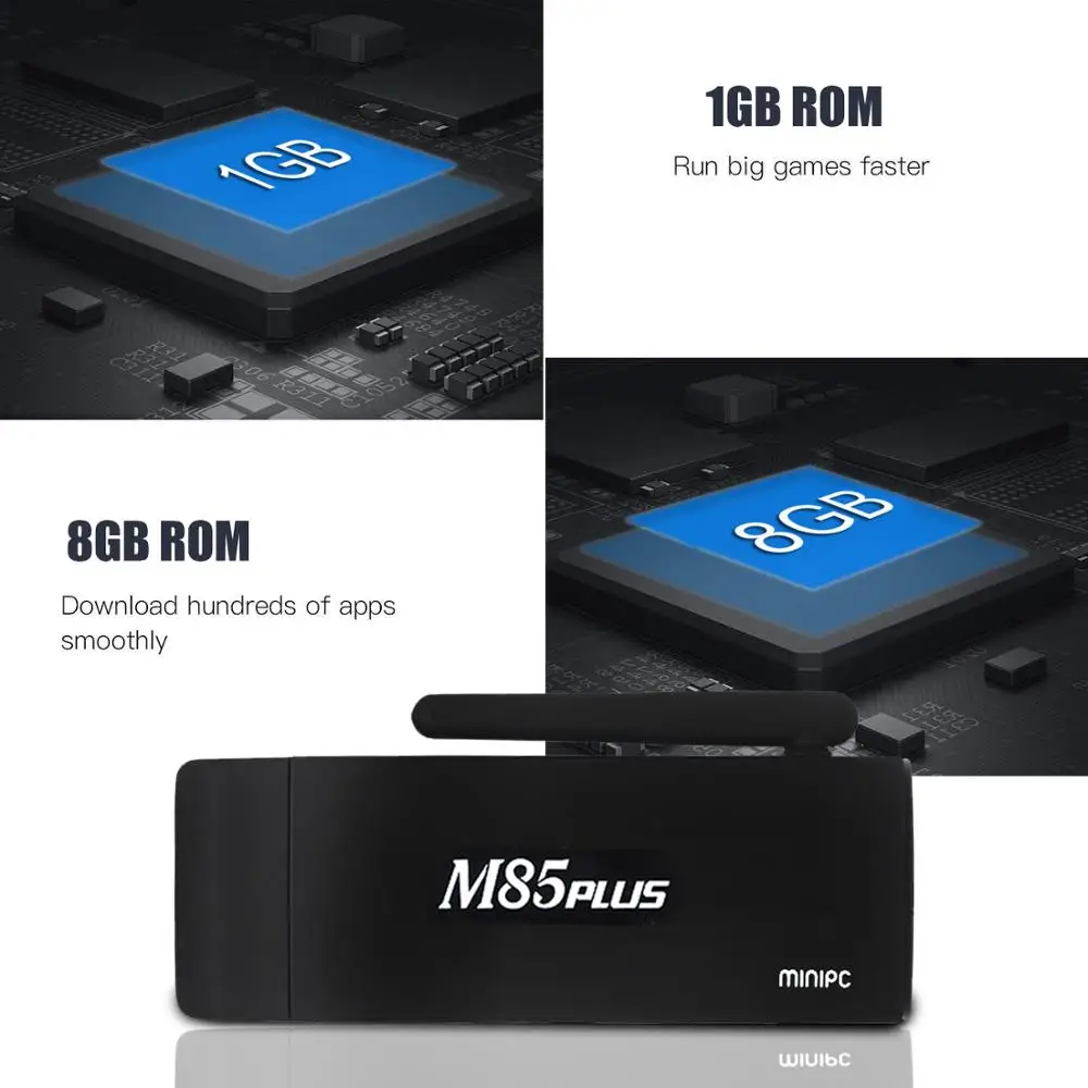Мини ТВ коробка Android 6,0 OS octa core 4K 1/8GB Amlogic S905X 4 ядра Bluetooth multi-язык Смарт Media Player Декодер каналов кабельного телевидения компьютерной приставки к телевизору