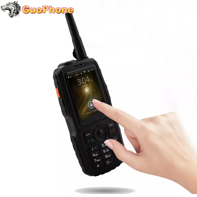 Водонепроницаемый смартфон A17 2 4 дюйма 3G MTK6572 Android две sim карты МП Zello рация прочный