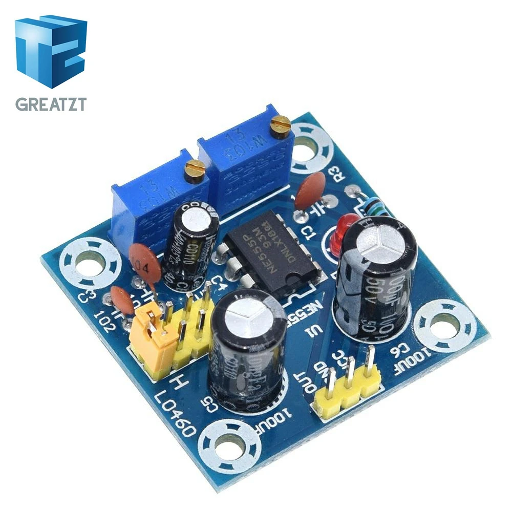 GREATZT NE555 импульсная Частота Рабочий цикл прямоугольная волна генератор сигналов