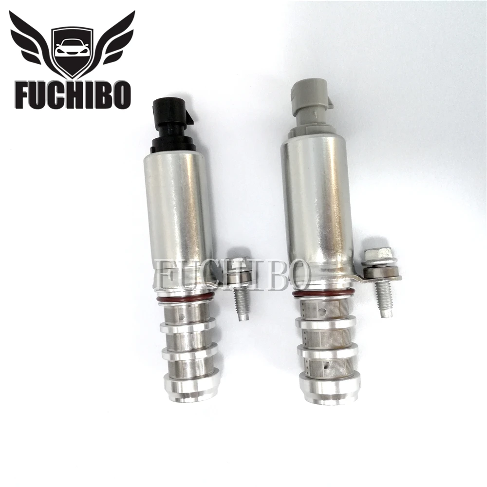 

FUCHIBO Intake Exhaust Camshaft Position sensor VVT Solenoid Valve For Buick LaCrosse Regal Verano GMC Terrain 12655420 12655421