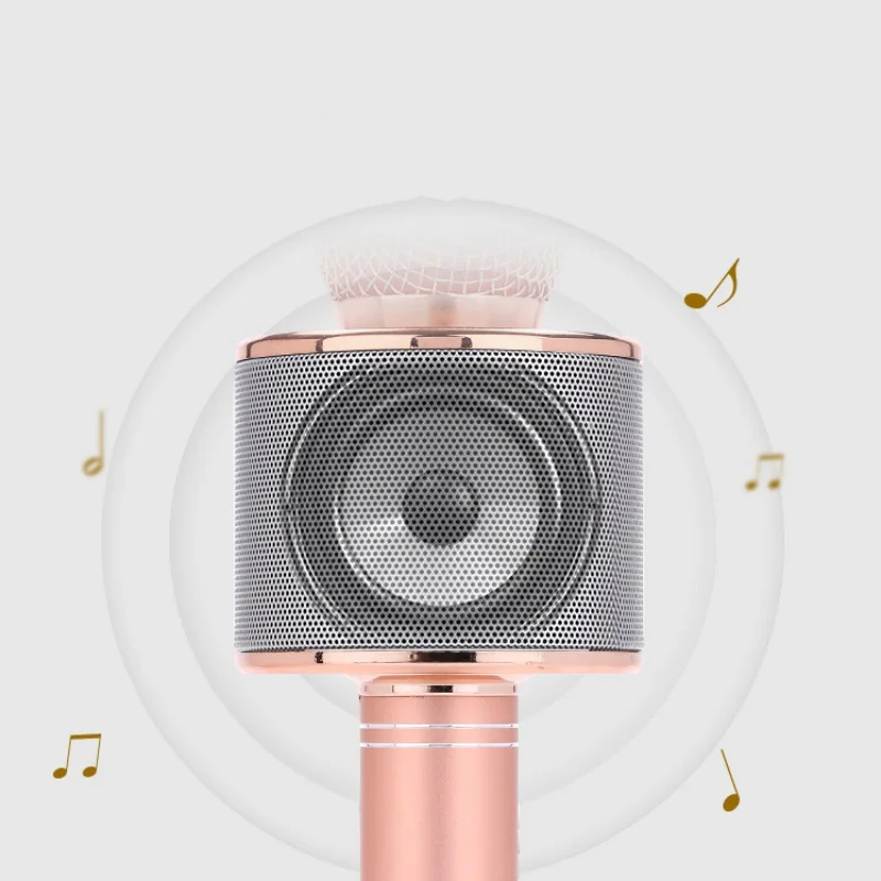 Горячая Ktv Live Bluetooth конденсаторный микрофон мобильный телефон Беспроводная система караоке микрофон
