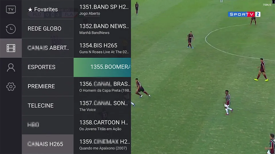 IP tv Бразилия Android IP tv подписка BLADE 900+ Live H.265 EPG бесплатно VOD WS tv 500+ Live португальский IP tv Brasil Abonnement IP tv