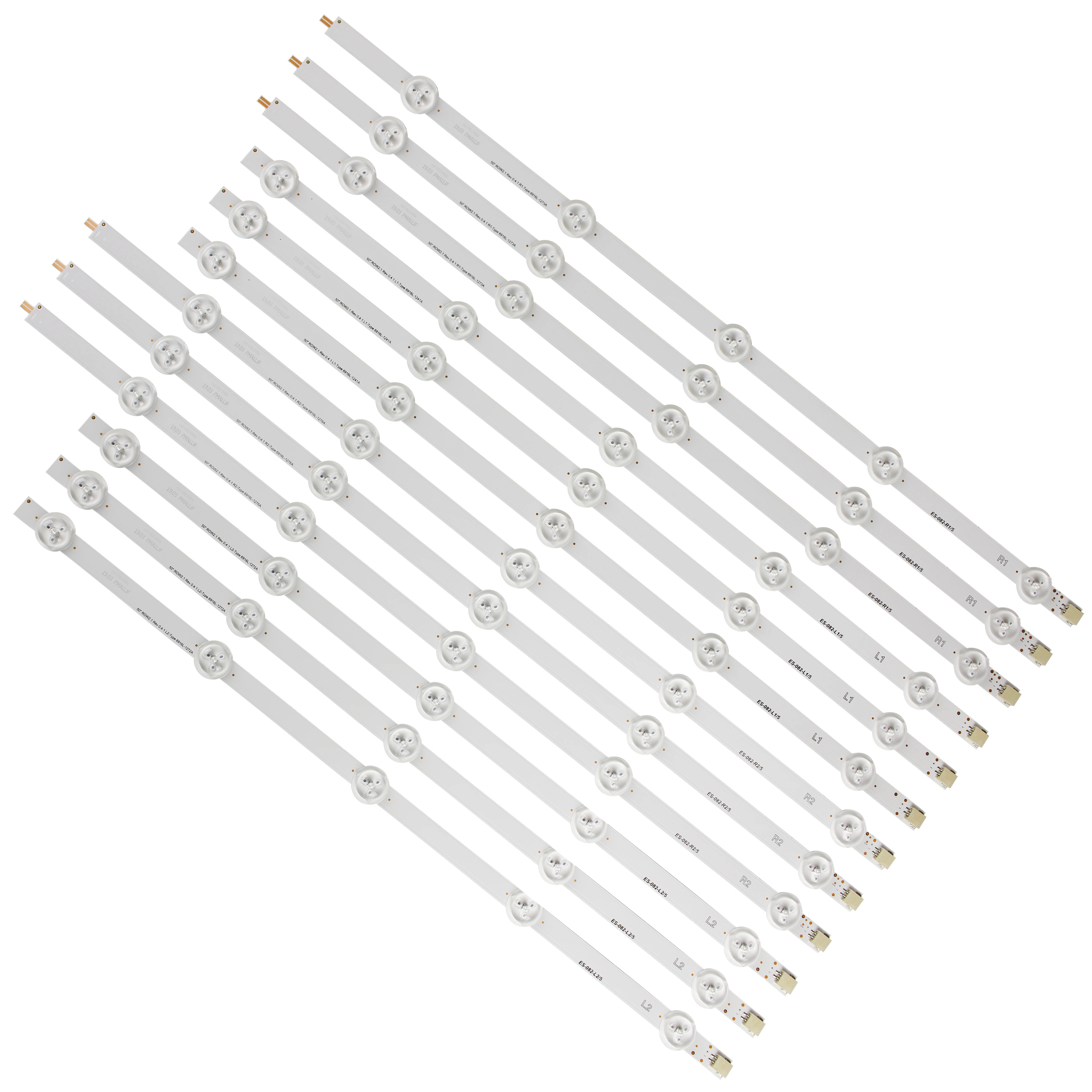Светодиодная лента для Toshiba 50L4353D 50L1350UC 50L3400U 50L1350U 50L2300U 6916L-1276A 6916L-1273A 50LA6210 12 шт. |