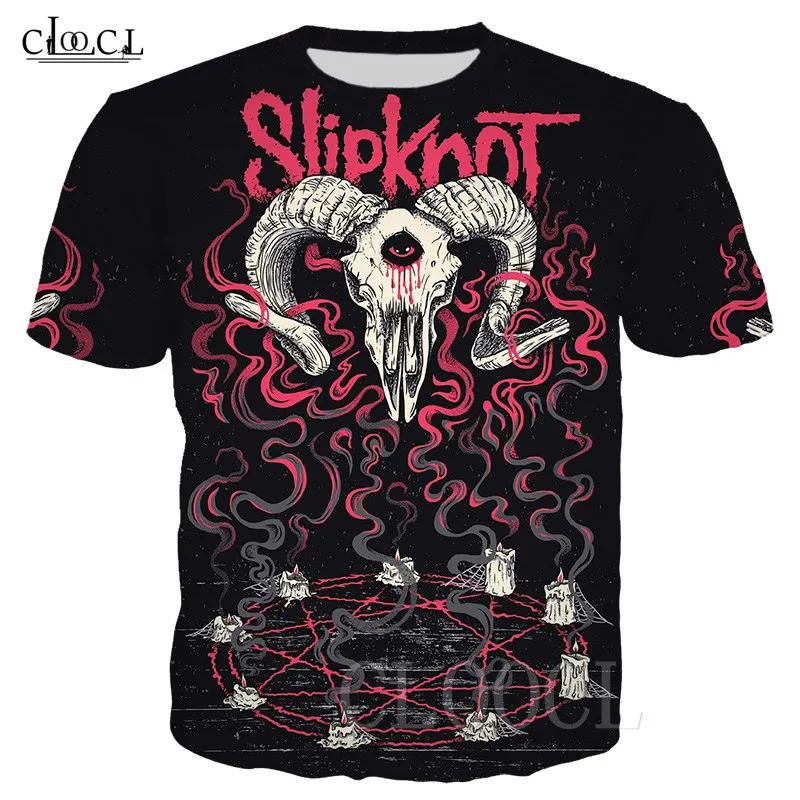Тяжелый металл группа Slipknot футболка мужские футболки хип-хоп футболки уличная аниме 3D печать футболка классная хип-хоп для женщин и мужчин s пуловеры