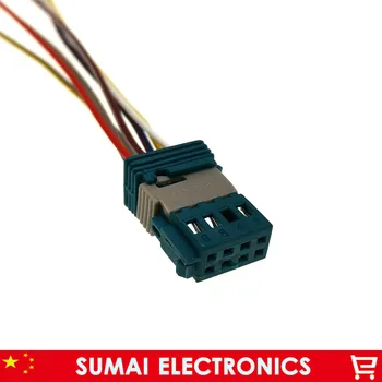 

8Pin 965383-1 Auto 7 wire connector,9-965382-2 Rearview mirror steering motor plug with 10cm cable for BMW ect.