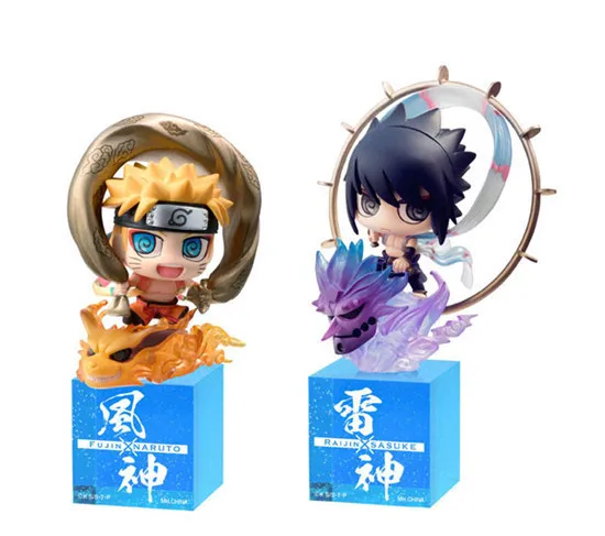 

Naruto Cute Leaf Aeolus Uzumaki Naruto Thor Uchiha Sasuke Mosquito Coils Eye Capsule Toy Garage Kit