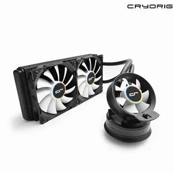 

CRYORIG A40 Hybrid Liquid Cooler 240mm Radiator with additional Airflow Fan