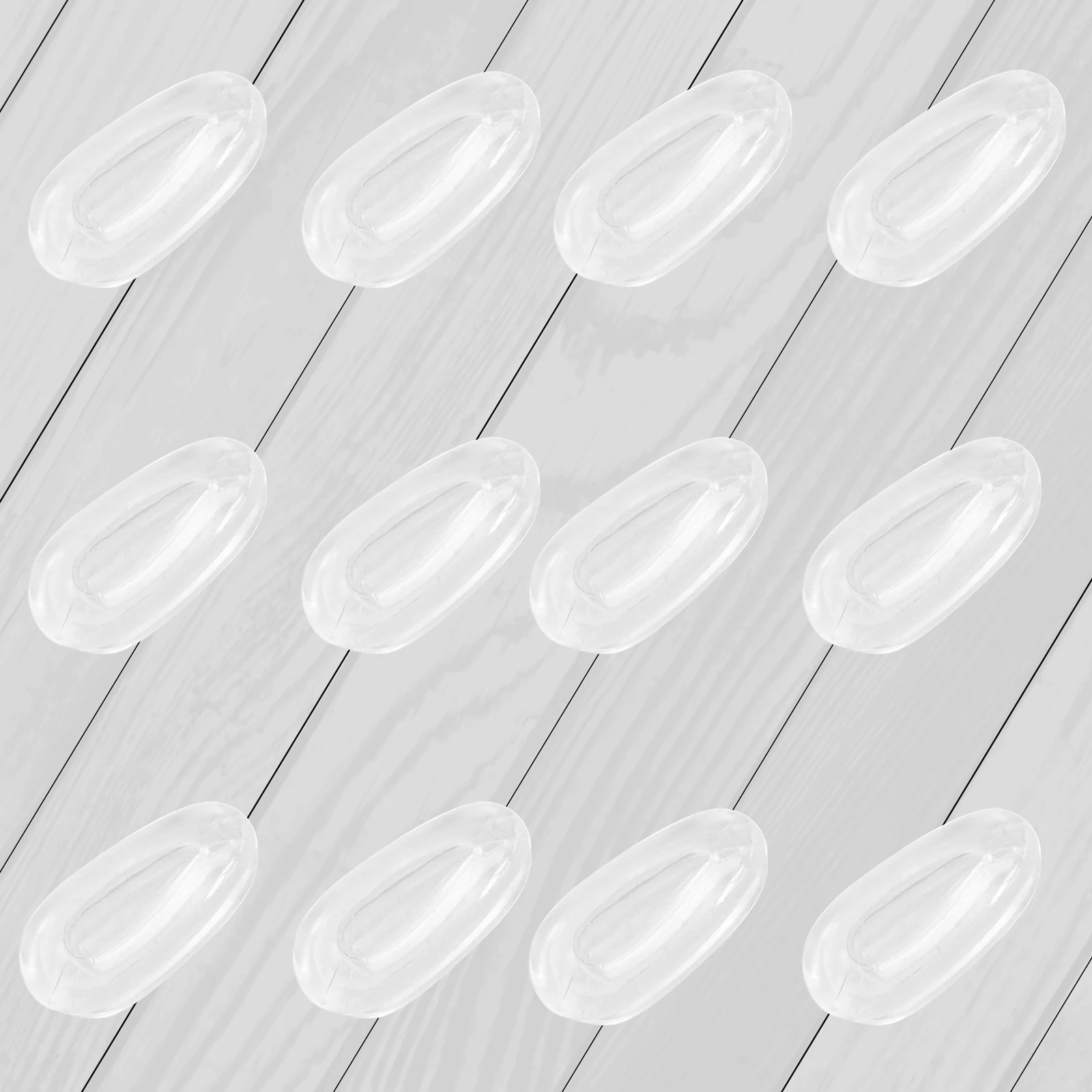 E.O.S Silicon Rubber Replacement Clear Nose Pads for OAKLEY Blender OO4059 Frame Multi-Options vonxyz replacement clear nose pads for for oakley ponder ox1134 frame varieties