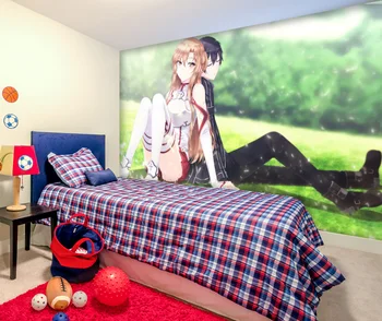 

[Self-Adhesive] 3D Sword Art Online 4674003 Japan Anime Wall Paper mural Wall Print Decal Wall Murals
