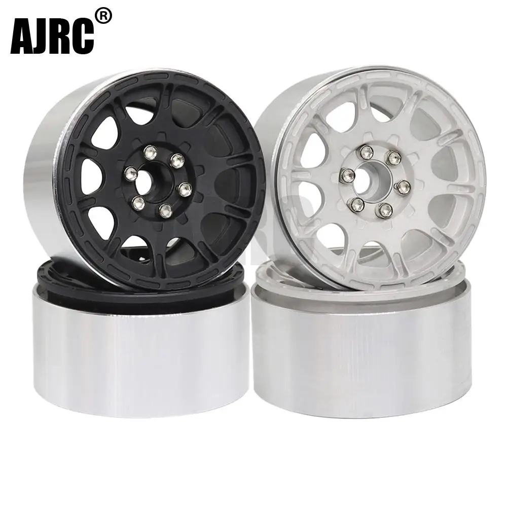 4 шт. металлический 2 дймов обод колеса для 1/10 RC гусеничного осевой SCX10 RR10 90053