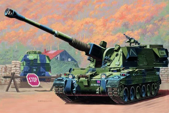 Набор моделей Trumpeter 00324 1/35 британский 155 мм AS-90 | Игрушки и хобби
